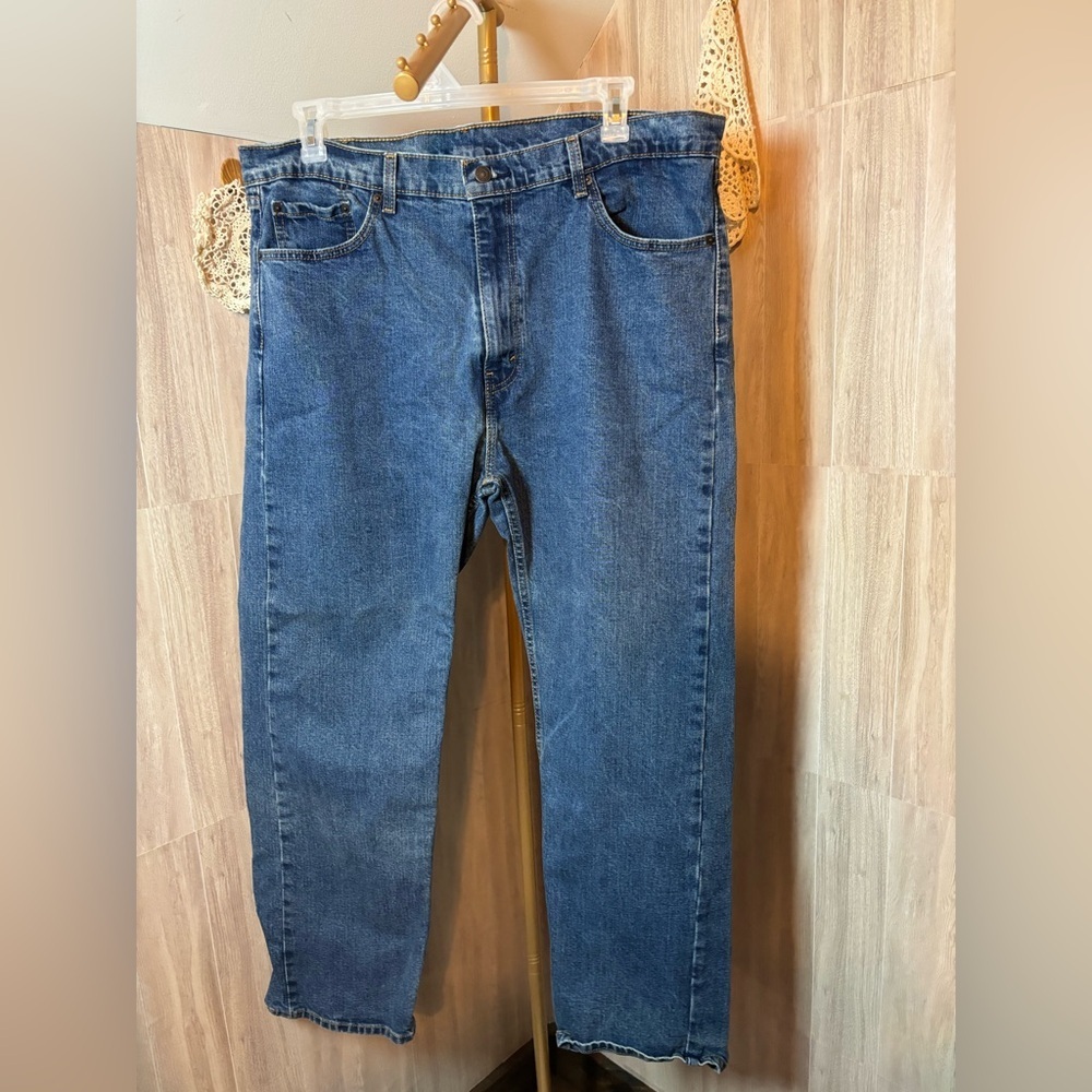 Levi's 505 Men's Straight Blue Jeans Size 40 x 30